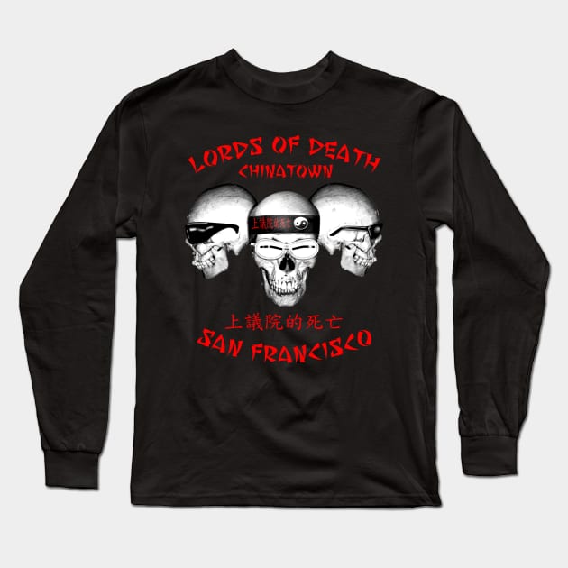 Lords of Death: Big Trouble in Little China Long Sleeve T-Shirt by sinistergrynn